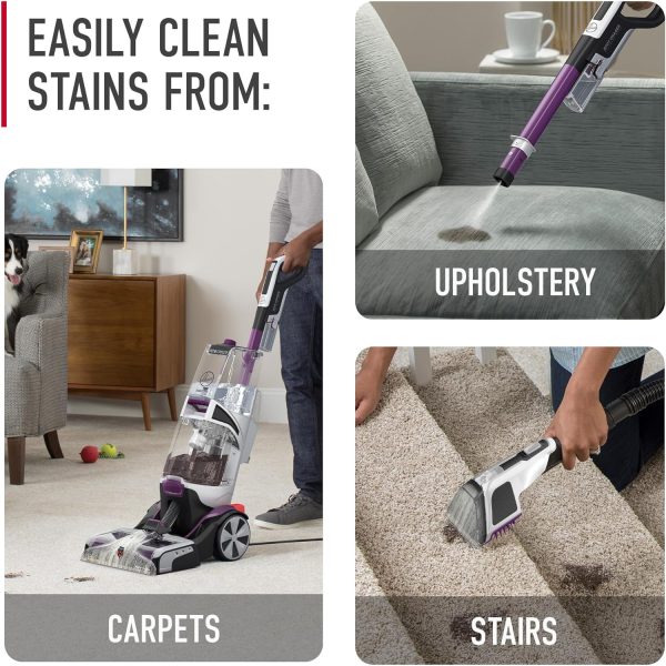 Big Summer Sale Limited Time Offer AED 99د.إ:Hoover SmartWash Pet Automatic Carpet Cleaner Machine with Spot Chaser Wand, Deep Cleaning Carpet Shampooer Machine, Pair with a...