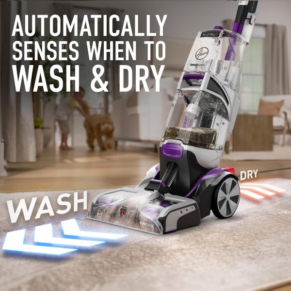 Big Summer Sale Limited Time Offer AED 99د.إ:Hoover SmartWash Pet Automatic Carpet Cleaner Machine with Spot Chaser Wand, Deep Cleaning Carpet Shampooer Machine, Pair with a...