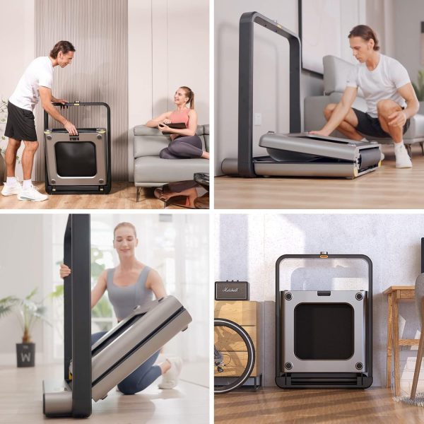 Big Summer Sale Limited Time Offer AED 99د.إ:KingSmith WalkingPad X21 Double-Fold Treadmill Smart Foldable Treadmill Walking and Running Machine Fitness Exercise Gym Alternative...