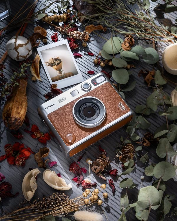 Limited-Time Sale for Summer Surprises AED 99د.إ:Fujifilm INSTAX Mini EVO Hybrid Instant Camera – Black (USB-C) | Instant Print with Digital Preview, Creative Modes & Built-In...