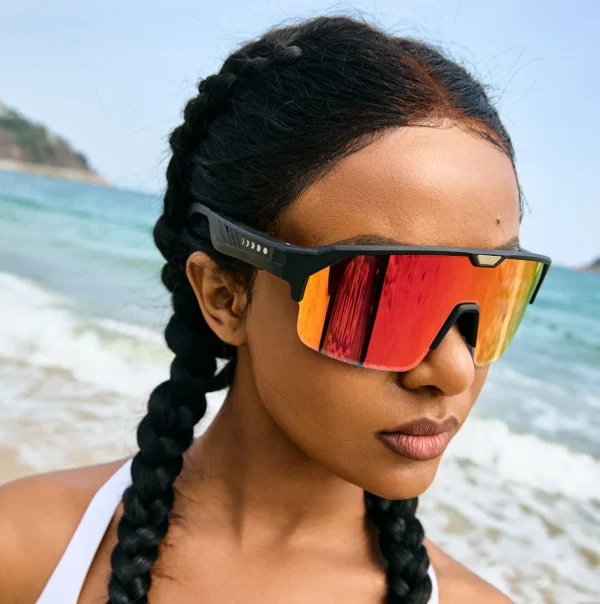 Limited-Time Sale for Summer Surprises AED 99د.إ:Tint-adjustable sports sunglasses with built-in audio