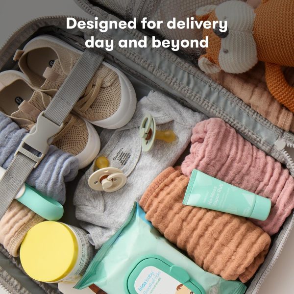 Summer Final Clearance Just AED 99د.إ:Frida Mom Hospital Kit - Labor,Delivery &Postpartum Recovery 30pc Pre-Packed Hospital & Diaper Bag Essentials Gift Set, Includes Labor,...