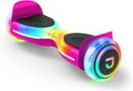Summer Final Clearance Just AED 99د.إ：Jetson Self Balancing Hoverboard with Built in Bluetooth Speaker | Includes All Terrain Tires | LED Lights