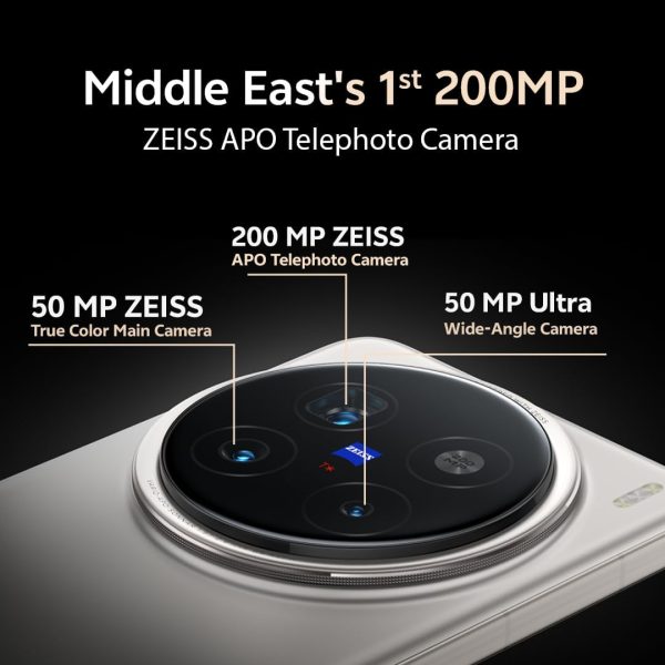 Summer Final Clearance Just AED 99د.إ:Vivo X200 Pro 5G (Titanium, 16GB RAM, 512GB) | AMOLED 120Hz Display | 200MP ZEISS Camera | 6000 mAh Battery | MediaTek Dimensity 9400 |...