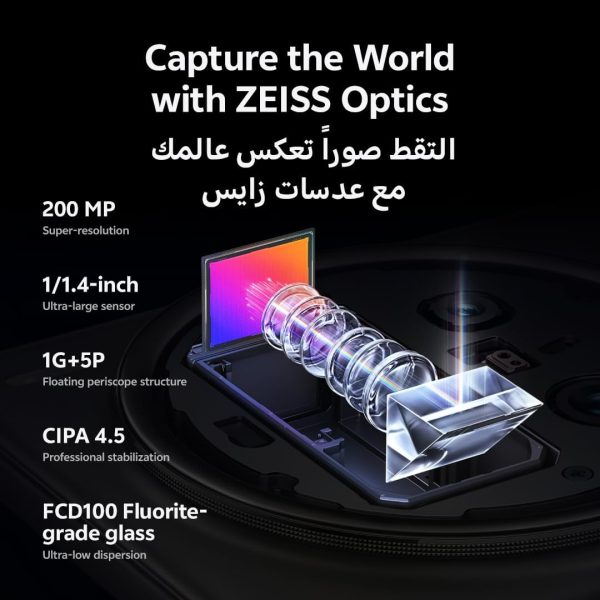 Summer Final Clearance Just AED 99د.إ:Vivo X200 Pro 5G (Titanium, 16GB RAM, 512GB) | AMOLED 120Hz Display | 200MP ZEISS Camera | 6000 mAh Battery | MediaTek Dimensity 9400 |...