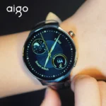While Stocks Last：aigo V8 Smart Watch 19 HD Large Screen Bluetooth Call Men s Business Phone Watch New Arrival in Wearable Devices Category