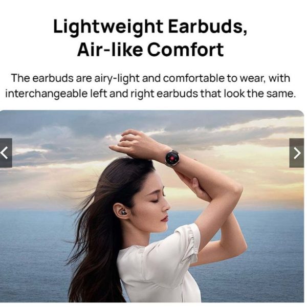 While Stocks Last: HW Watch Buds Smart Watch with Wireless Earphones - Compatible with iOS and Android