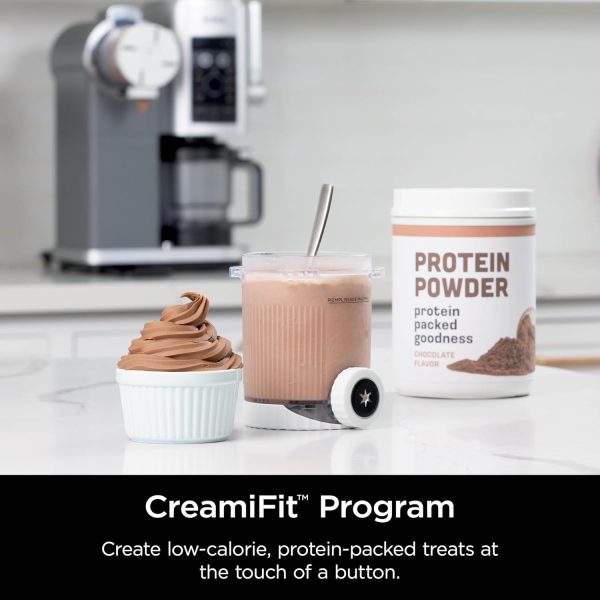 While Stocks Last:Ninja Swirl by CREAMi Ice Cream and Soft Serve Maker, Sorbet, Milkshake, Frozen Yogurt, Low Calories Program & More, 13-in-1, Soft Serve Handle, (2) CREAMi...