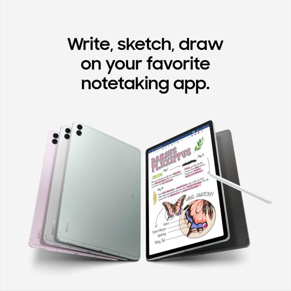 While Stocks Last:SAMSUNG Galaxy Tab S9 FE+ Plus 12.4” 128GB Android Tablet, Long Battery Life, Powerful Processor, S Pen, 8MP Camera, Lightweight Durable Design, Expandable...