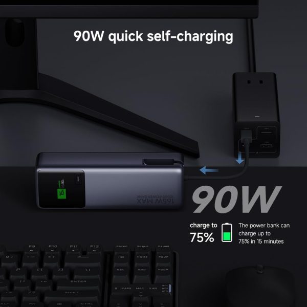 Xiaomi 165W Power Bank 10000mAh - Integrated USB-C Cable