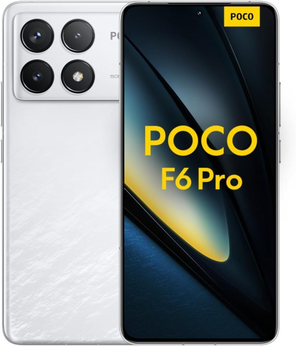 Xiaomi POCO F6 Pro 5G Mobile, 16GB Ram+1TB | Snapdragon 8 Gen 2| 6.67" AMOLED 120Hz display | Triple Camera with OIS 50+8+2MP, 16MP Front camera